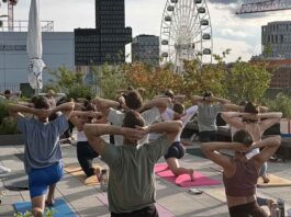 Afterwork Rooftop Yoga startet auf dem iCampus im Werksviertel