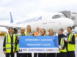 Air Corsica startet Erstflug vom Flughafen München nach Ajaccio