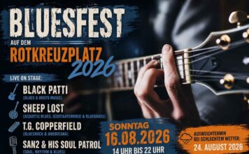 Bluesfest auf dem Rotkreuzplatz 2026