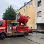 Brennender Pkw in Tiefgarage – Berg am Laim Brennender Pkw in Tiefgarage - Berg am Laim