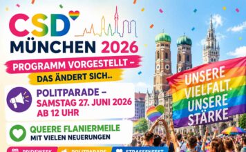 CSD München 2026 - Programm vorgestellt - Das ändert sich..