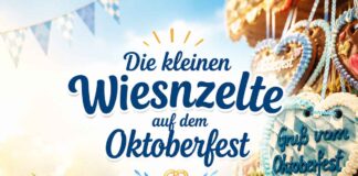 Die kleinen Wiesnzelte auf dem Oktoberfest München