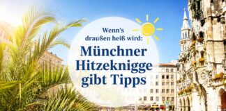 Wenn‘s draußen heiß wird: Münchner Hitzeknigge gibt Tipps