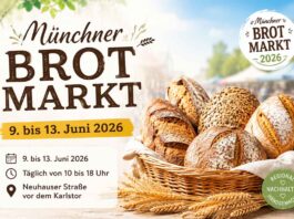 Duft von frischem Brot zieht durch die Innenstadt: Münchner Brotmarkt am Karlstor