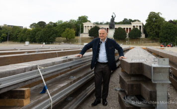 Oktoberfest 2026: Aufbau gestartet