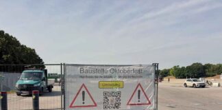 Aufbau für die Wiesn 2026 startet: Die Wege über die Baustelle