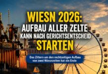 Wiesn 2026: Aufbau aller Zelte kann nach Gerichtsentscheid starten Wiesn 2026: Aufbau aller Zelte kann nach Gerichtsentscheid starten