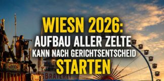 Wiesn 2026: Aufbau aller Zelte kann nach Gerichtsentscheid starten