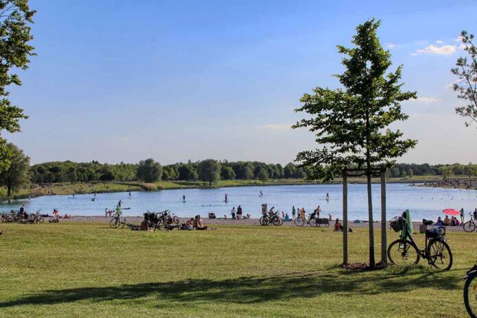 Gewässerqualität der Münchner Badeseen im grünen Bereich