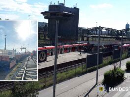 Bauzug entgleist bei Rangierfahrt - Bundespolizei ermittelt wegen Gefährdung des Bahnverkehrs