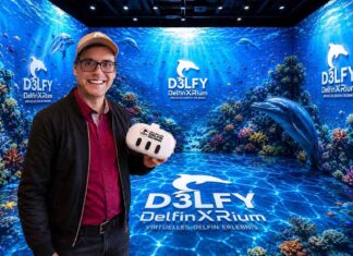 Weltneuheit DelfinXRium virtuelles Delfin Erlebnis