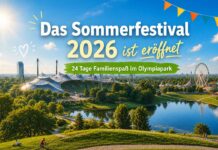 Das Sommerfestival 2026 ist eröffnet - 24 Tage Familienspaß im Olympiapark