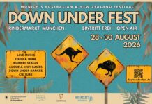 Downunder-Feeling trifft bayerische Bierkultur – das Downunder Fest 2026 bringt Australien und Neuseeland nach München! Downunder-Feeling trifft bayerische Bierkultur - das Downunder Fest 2026 bringt Australien und Neuseeland nach München!