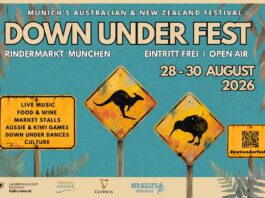 Downunder-Feeling trifft bayerische Bierkultur - das Downunder Fest 2026 bringt Australien und Neuseeland nach München!
