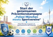 Start der gemeinsamen Präventionskampagne „Polizei München meets Sportvereine“