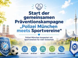 Start der gemeinsamen Präventionskampagne „Polizei München meets Sportvereine“