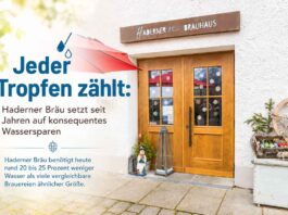 Jeder Tropfen zählt: Haderner Bräu setzt seit Jahren auf konsequentes Wassersparen