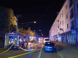 Ausgedehnter Wohnungsbrand in Mehrfamilienhaus - Neuharlaching