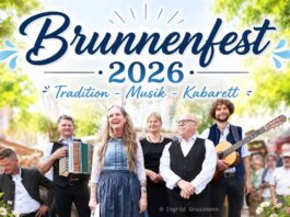 Tradition, Musik und Kabarett beim Brunnenfest 2026