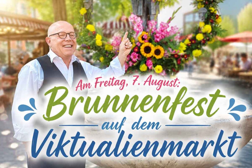 Brunnenfest auf dem Viktualienmarkt 2026