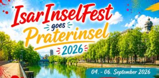 IsarInselFest goes Praterinsel 2026 - 04. bis 06. September 2026