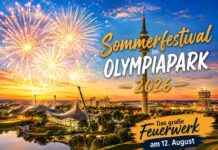 Sommerfestival im Olympiapark 2026 – Das große Feuerwerk am 12. August Sommerfestival im Olympiapark 2026 - Das große Feuerwerk am 12. August