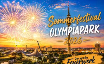 Sommerfestival im Olympiapark 2026 - Das große Feuerwerk am 12. August