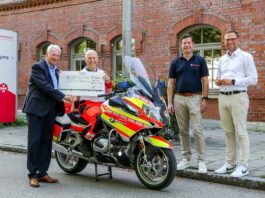 Spenden ermöglichen neues Einsatzmotorrad