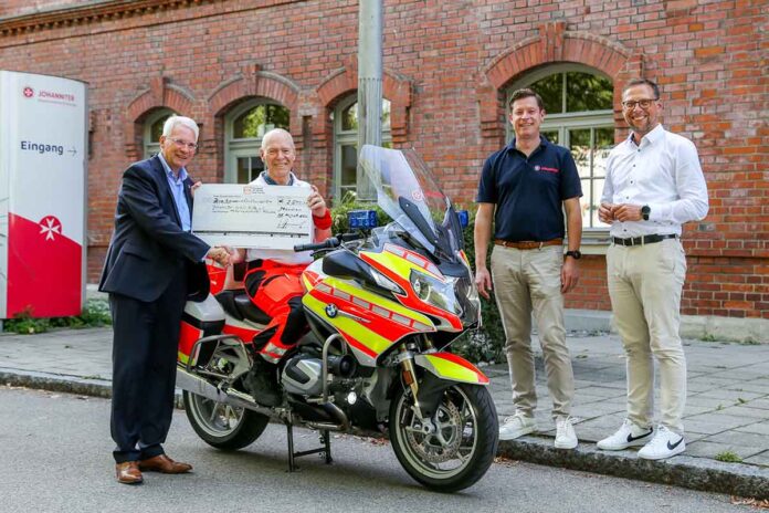 Spenden ermöglichen neues Einsatzmotorrad Spenden ermöglichen neues Einsatzmotorrad