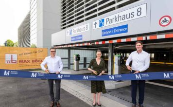 Neues Parkhaus P8 am Flughafen München eröffnet